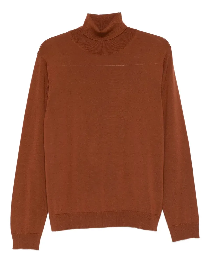 Daniele Fiesoli roll-neck sweater - Braun Braun