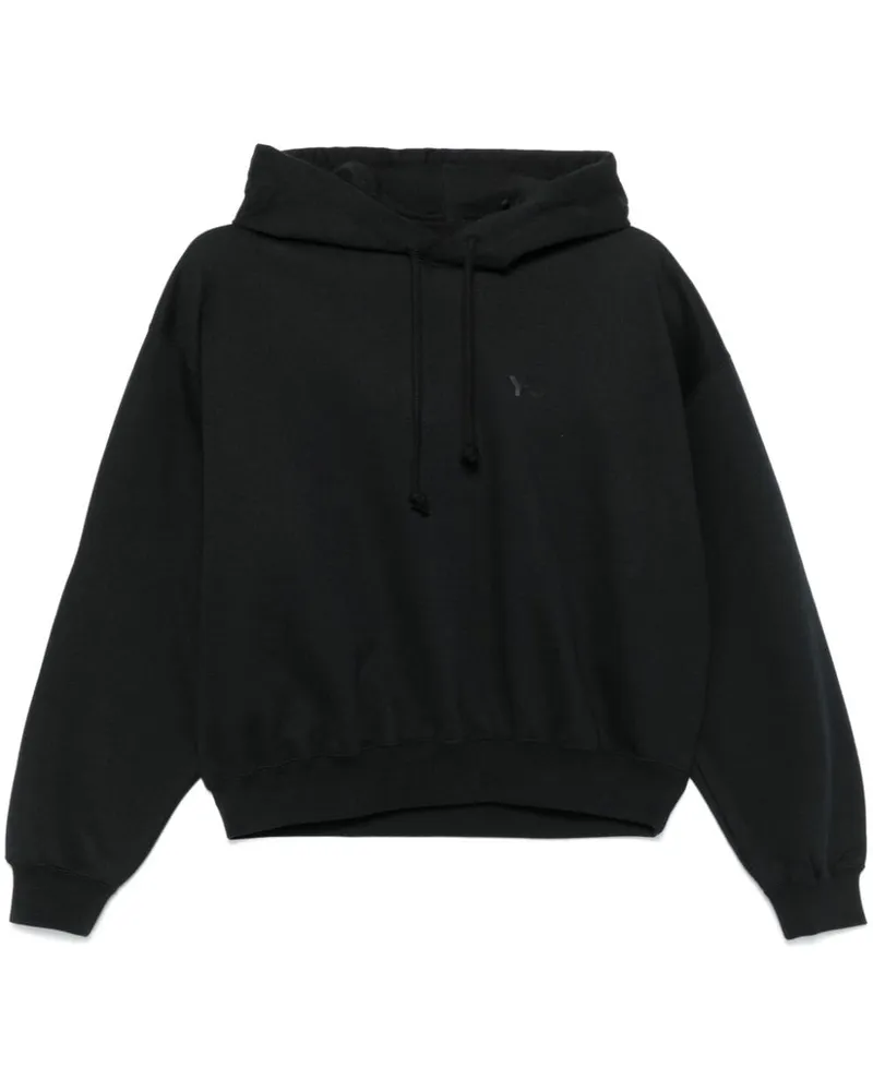 Y-3 x adidas Hoodie mit Logo-Print - Schwarz Schwarz