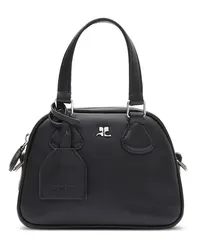 Courrèges Mini Bowlingtasche Schwarz