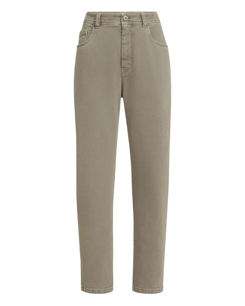 Brunello Cucinelli Five-Pocket-Jeans - Grün Grün