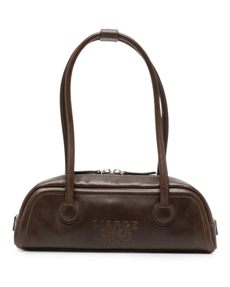Marge Sherwood Soft Boston EW leather tote bag - Braun Braun