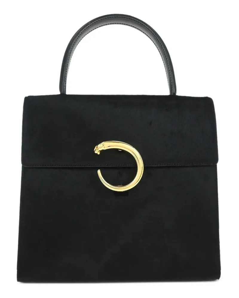 Cartier 1990-2000s top-handle tote bag - Schwarz Schwarz