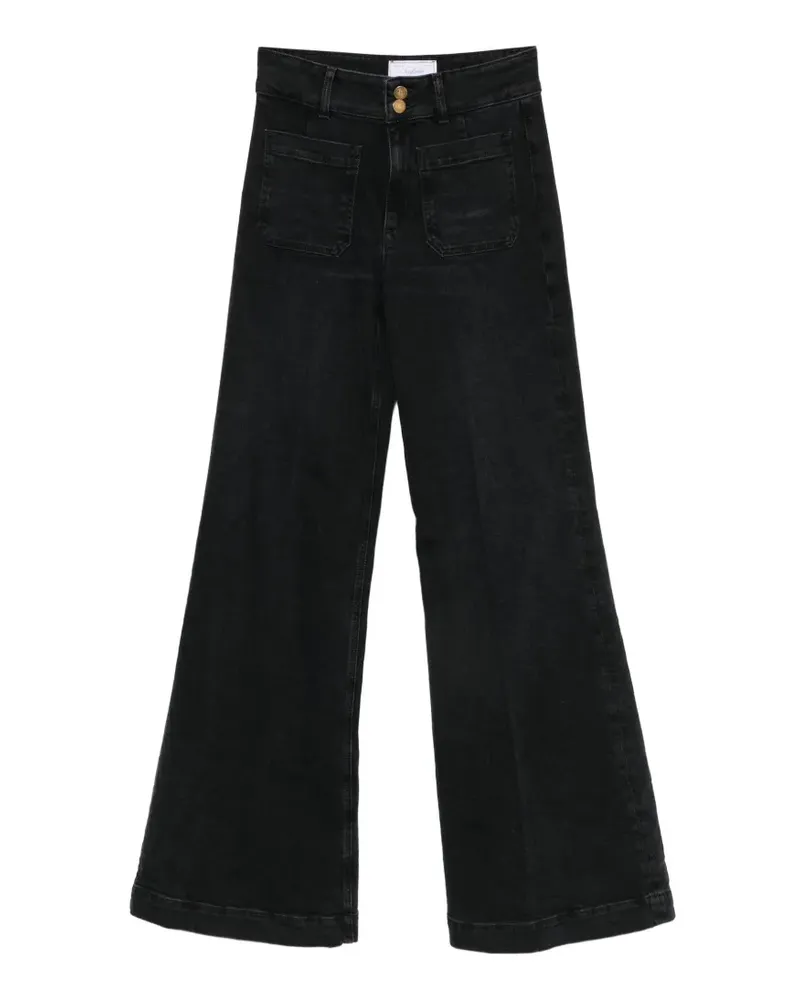 Seafarer Jeans mit weitem Bein - Schwarz Schwarz