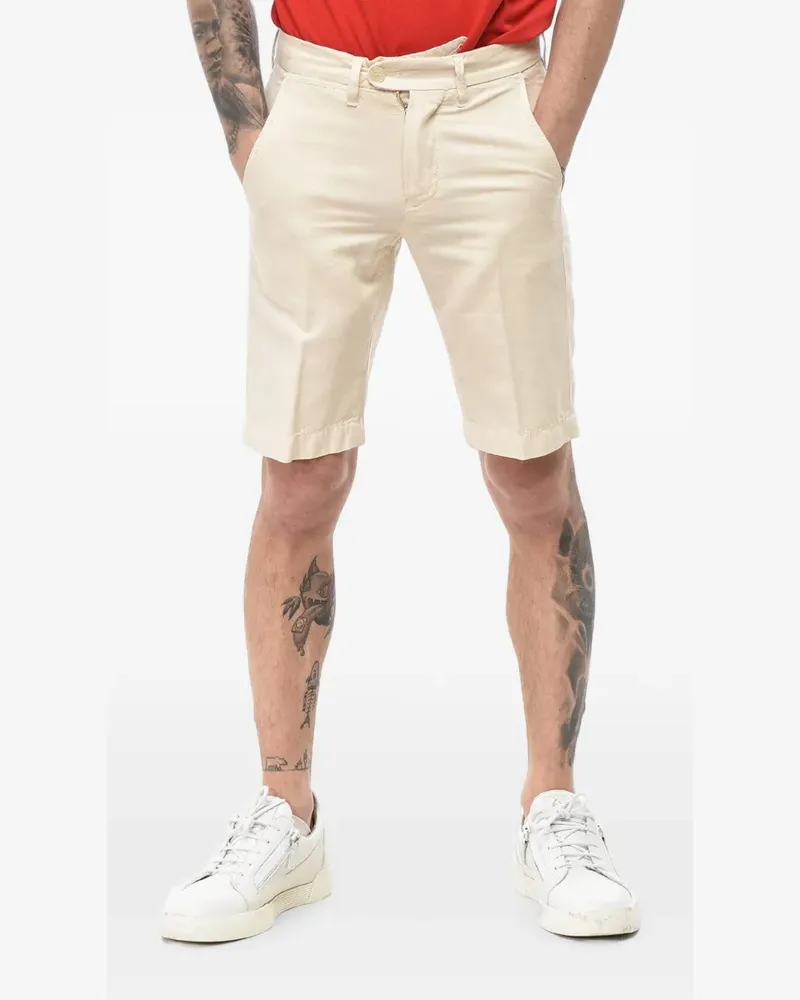 Corneliani Dakar chino shorts - Nude Nude