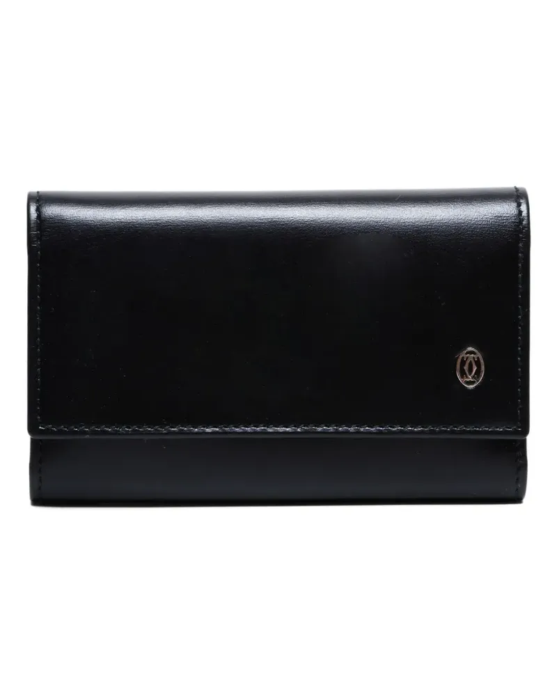 Cartier 2000-2020 Schlüsseletui mit Logo-Schild - Schwarz Schwarz