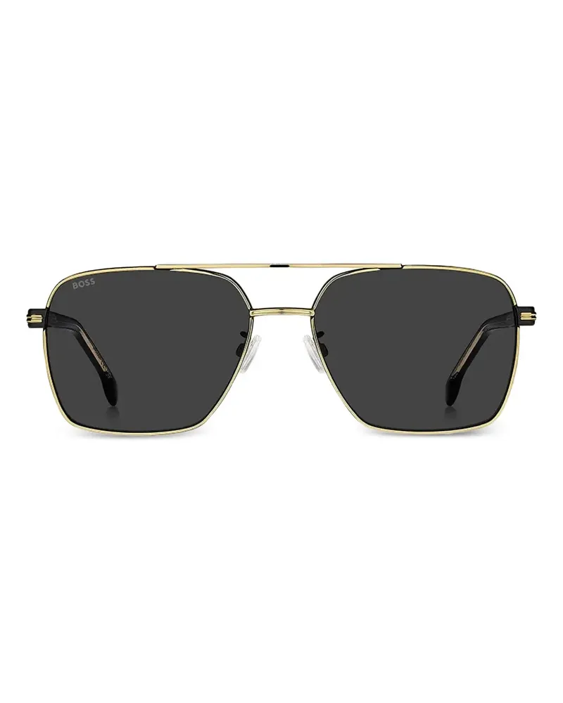 HUGO BOSS pilot-frame sunglasses - Schwarz Schwarz