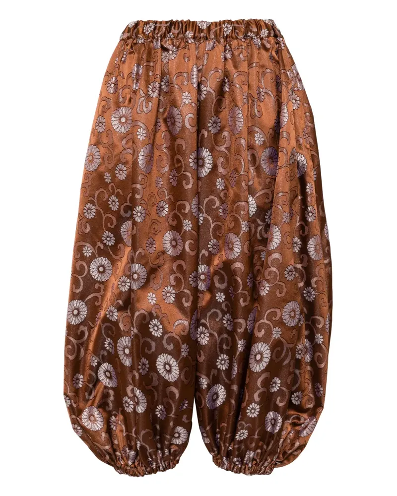 Comme des Garçons Hose mit weitem Schnitt - Braun Braun
