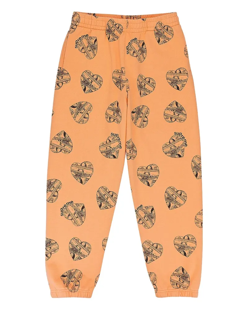 Supreme Being Love Cash track pants - Orange Orange
