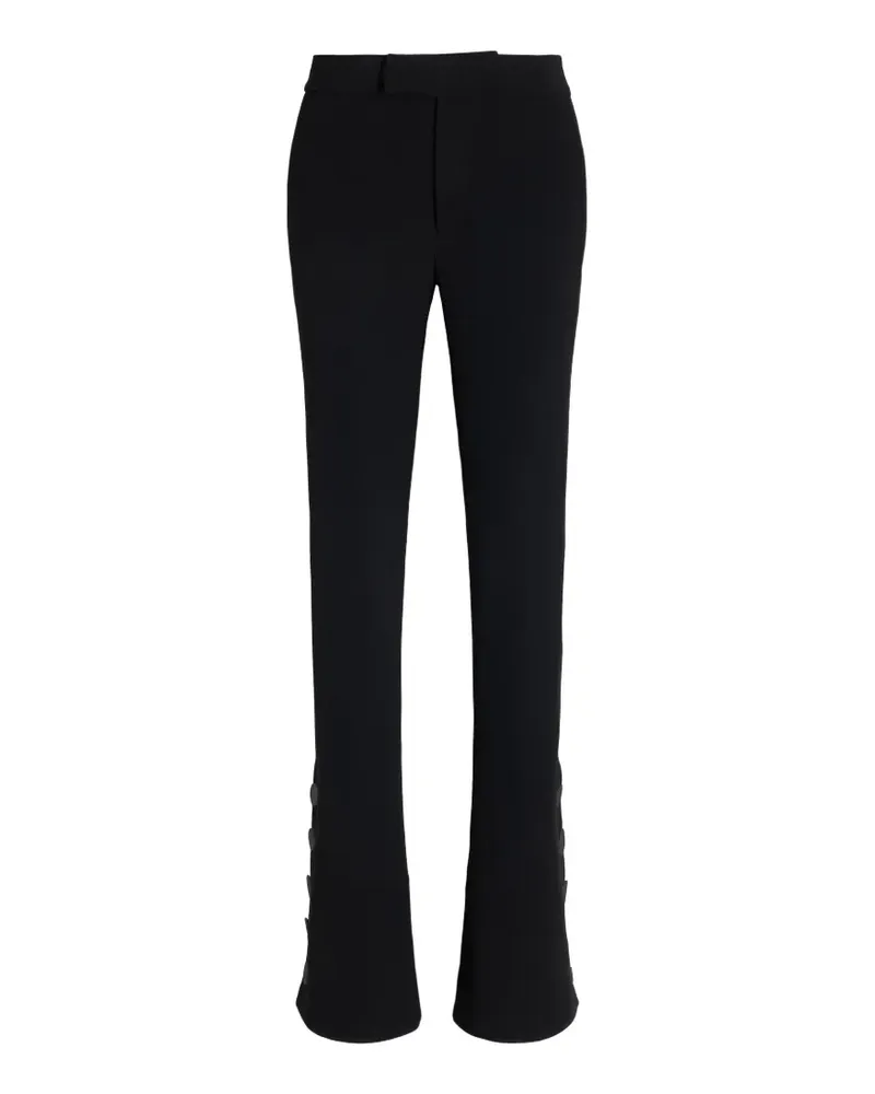 Proenza Schouler Althea pants in bi-stretch double wool - Schwarz Schwarz