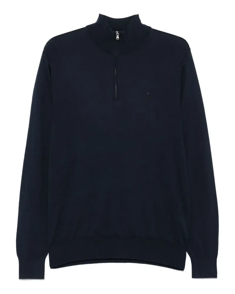 Hackett Pullover mit Logo-Stickerei - Blau Blau