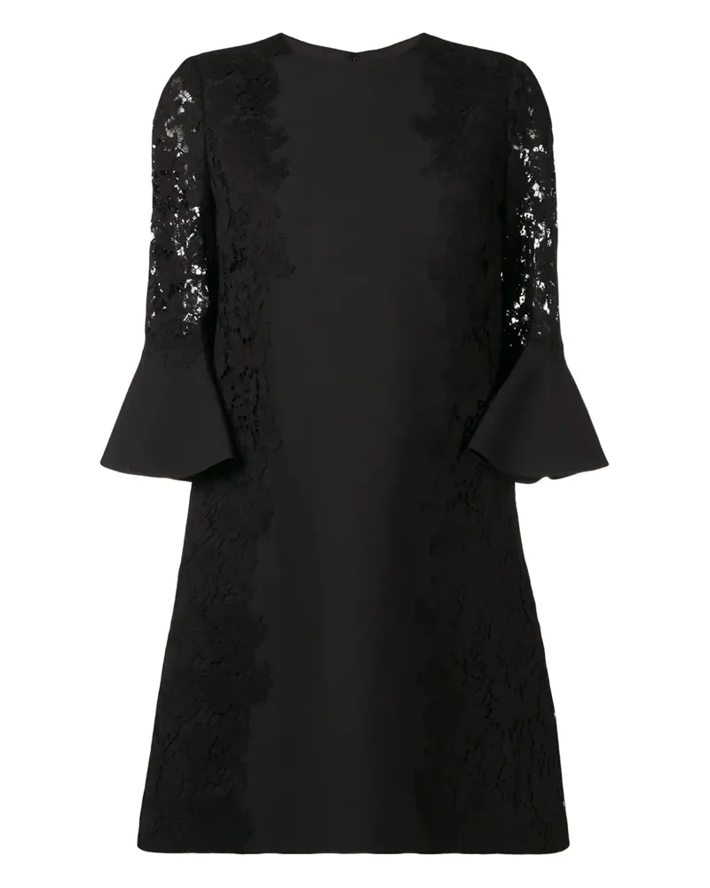 Valentino Garavani Kleid mit Spitze - Schwarz Schwarz