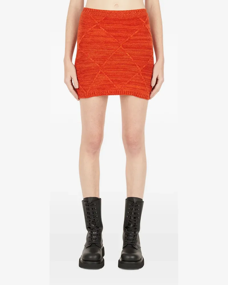 Wynn Hamlyn Gestrickter Rock - Orange Orange