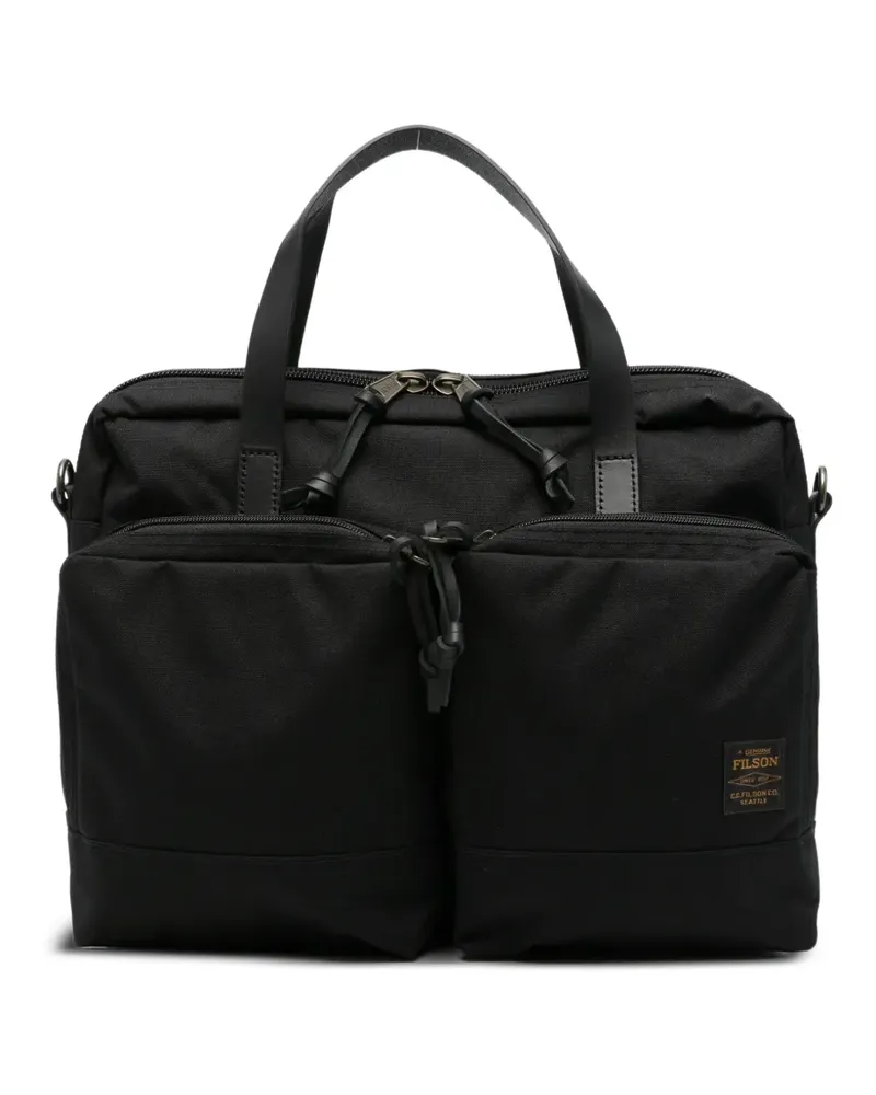 Filson Tote Bag mit mehreren Taschen - Schwarz Schwarz