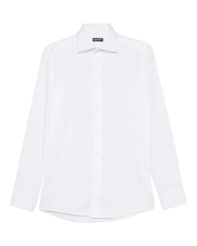 Carlo Pignatelli long-sleeve spread-collar shirt - Weiß Weiß