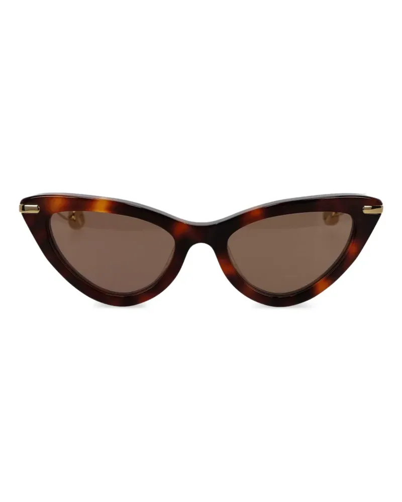 Joseph Sonnenbrille mit Cat-Eye-Gestell - Braun Braun