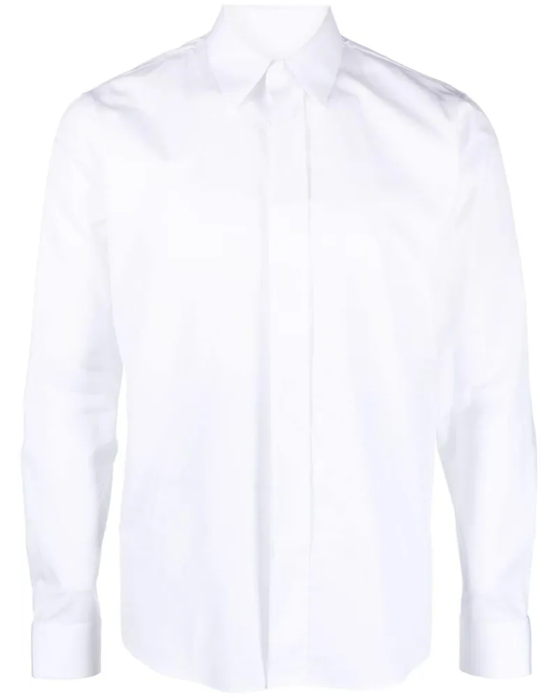 Sandro Button-down-Hemd aus Popeline - Weiß Weiß