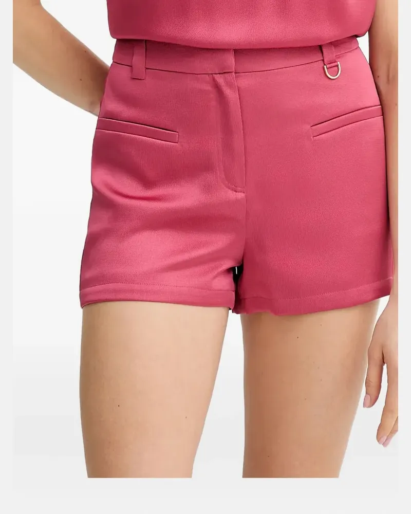 Guess Shorts aus Satin - Rosa Rosa