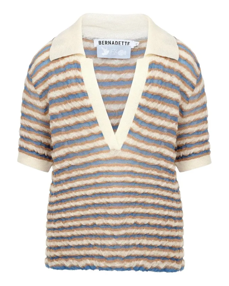 BERNADETTE Ophelia striped T-shirt - Blau Blau
