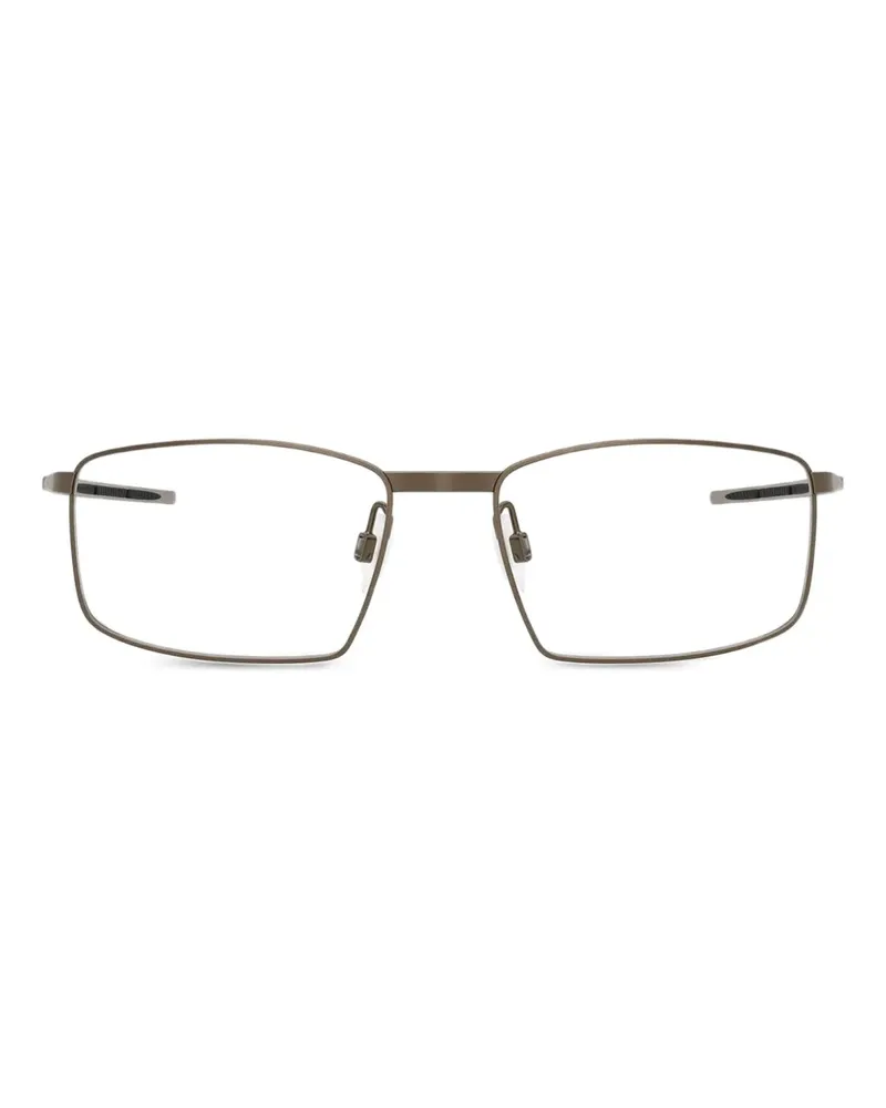 Oakley Burrow Brille mit eckigem Gestell - Grau Grau