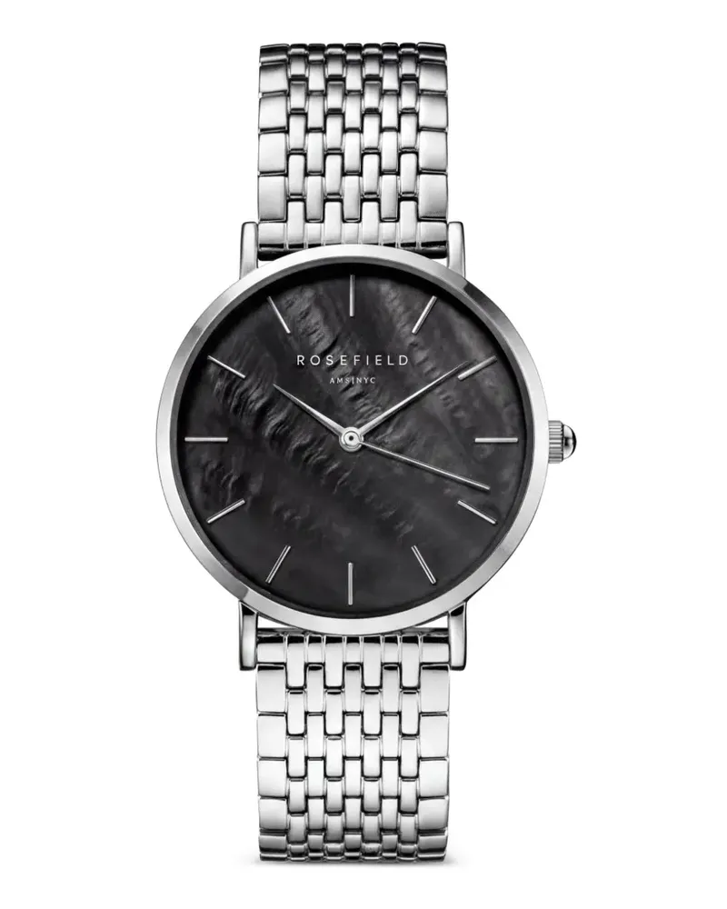 ROSEFIELD Upper East Side Armbanduhr 33mm - Schwarz Schwarz