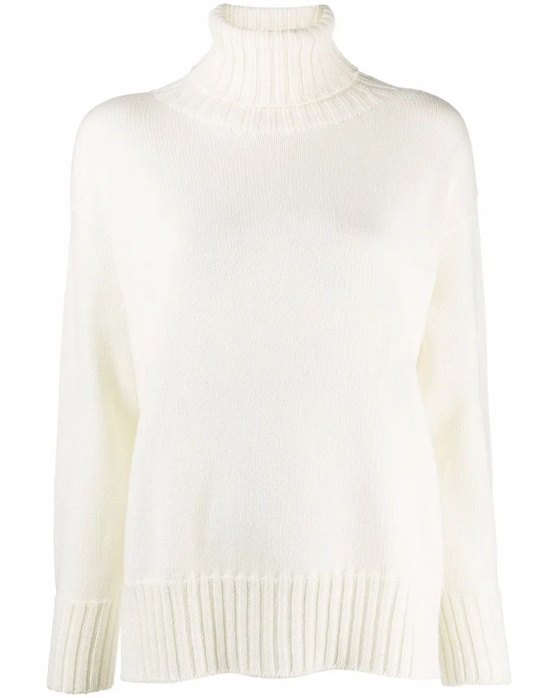 Drumohr  Pullover mit Rollkragen - Nude Nude