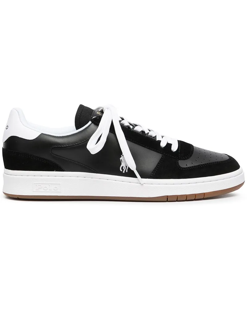 Ralph Lauren Sneakers mit Schnürung - Schwarz Schwarz