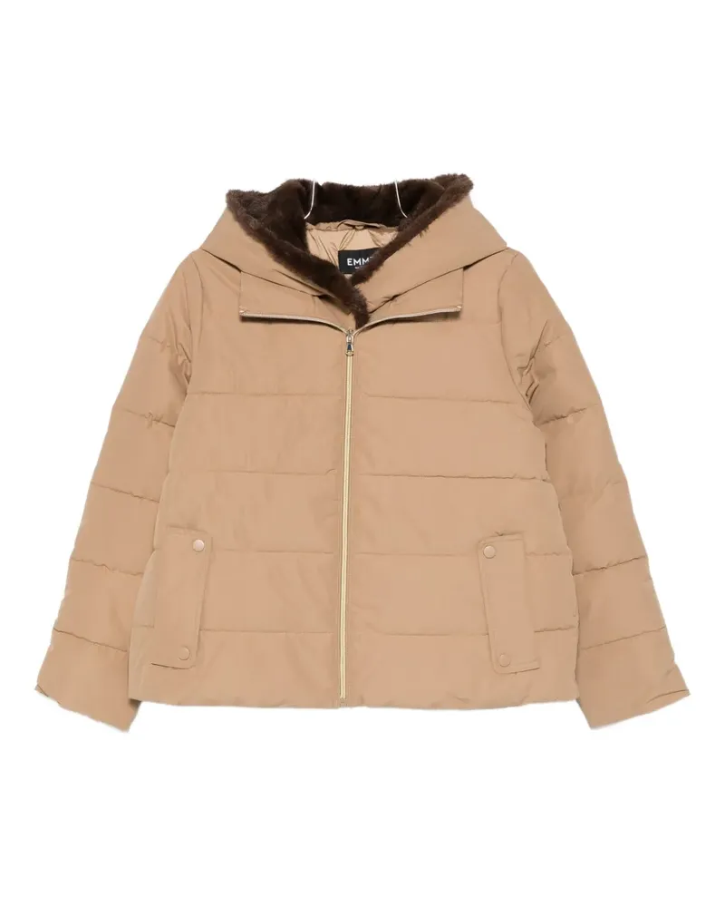 MARELLA Retore hooded puffer jacket - Nude Nude
