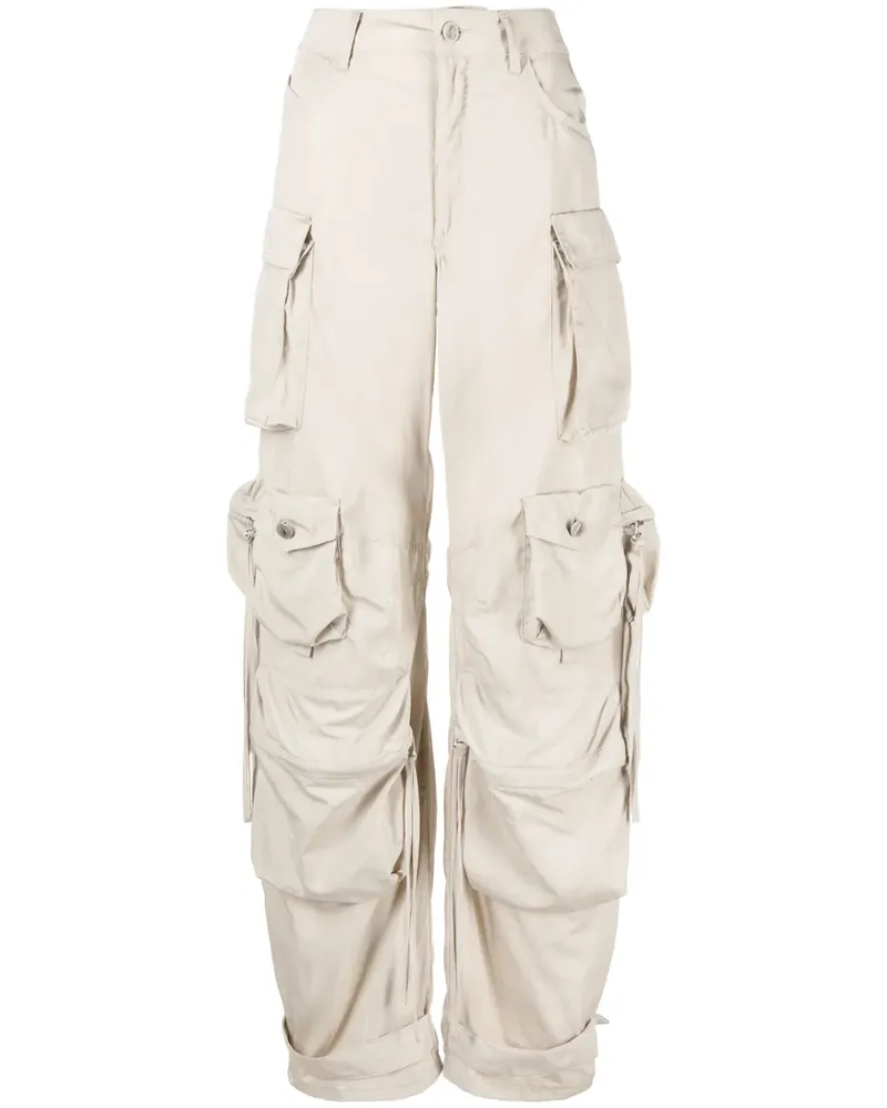 ATTICO Cargohose mit hohem Bund - Nude Nude