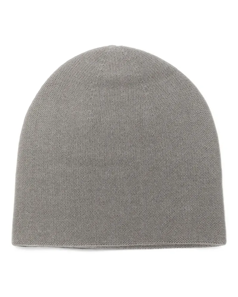 Warm-ME Simplex Beanie aus Feinstrick - Grau Grau