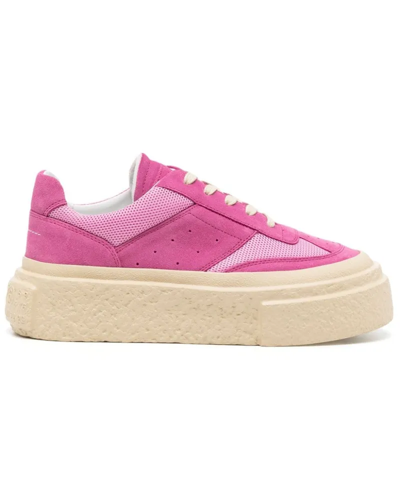 Maison Margiela Gambetta Sneakers mit Einsätzen - Rosa Rosa