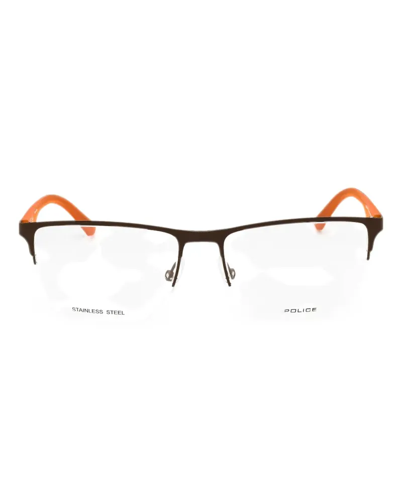Police rectangle-frame glasses - Braun Braun