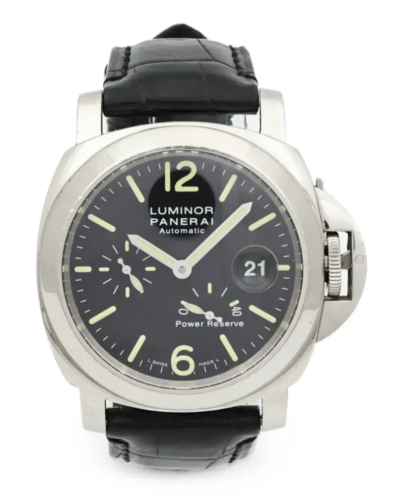 OFFICINE PANERAI Luminor Power Reserve Armbanduhr 44mm - Schwarz Schwarz