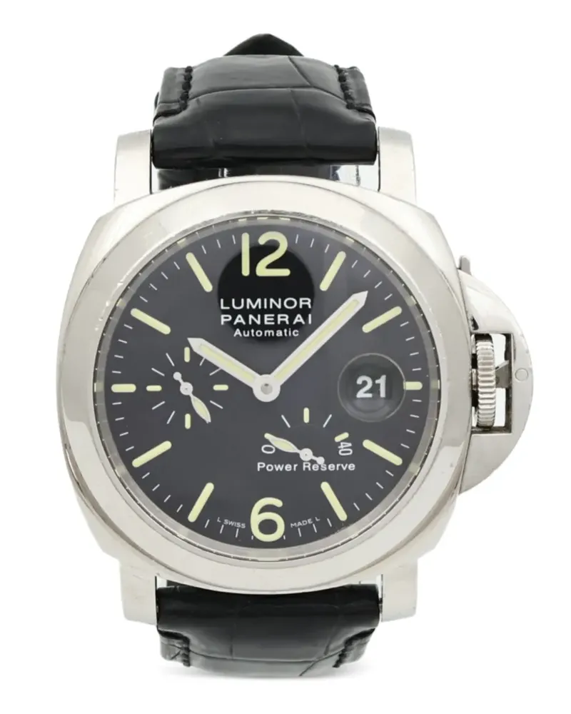 OFFICINE PANERAI Luminor Power Reserve Armbanduhr 44mm - Schwarz Schwarz