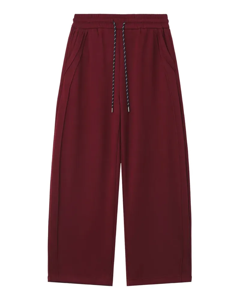 Tout a Coup drawstring wide-leg track pants - Rot Rot