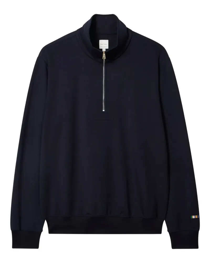 Paul Smith Sweatshirt mit Reißverschluss - Blau Blau