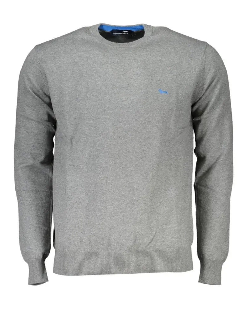 Harmont & Blaine crew-neck cotton sweater - Grau Grau
