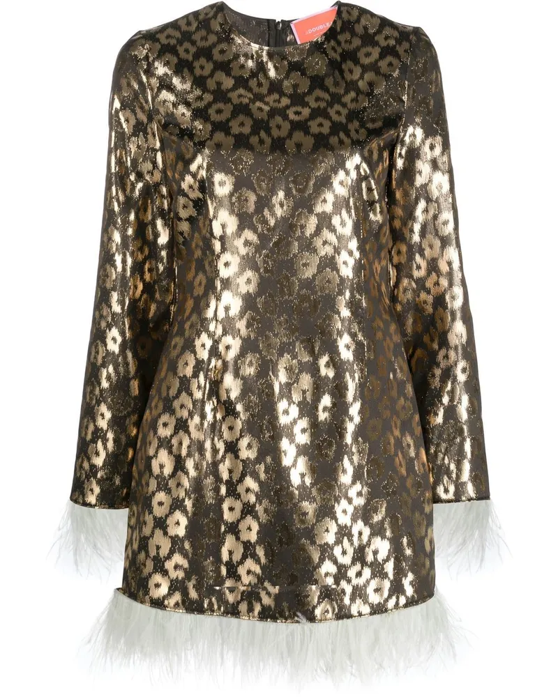 La DoubleJ Twiggy Minikleid - Schwarz Schwarz
