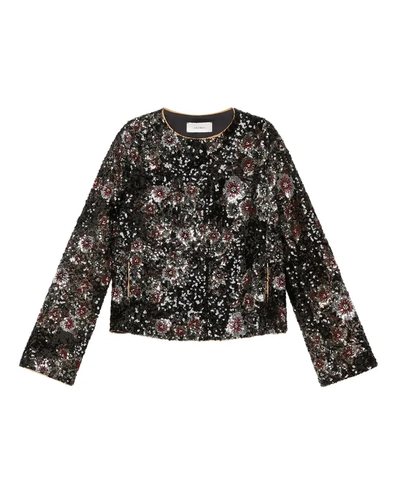Maliparmi sequin-embellished jacket - Schwarz Schwarz
