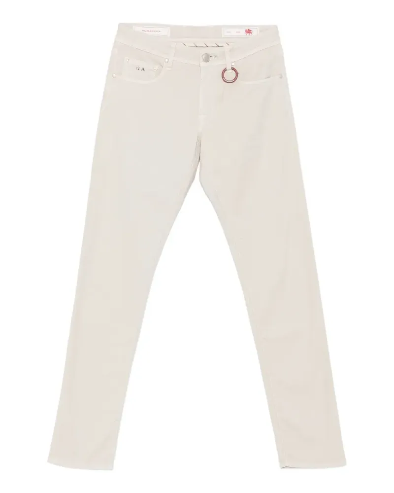 Tramarossa Michelangelo logo-patch jeans - Nude Nude