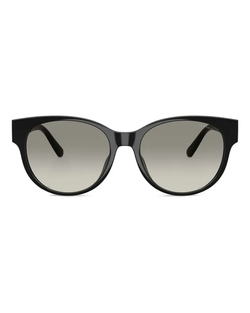 Coach C-logo quilted-effect sunglasses - Schwarz Schwarz