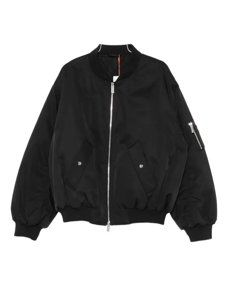 WRSTBHVR zip-up bomber jacket - Schwarz Schwarz