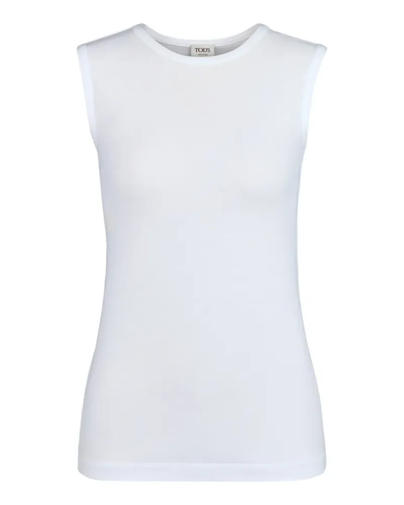 TOD'S Ärmeloses Oberteil - Weiß Weiß
