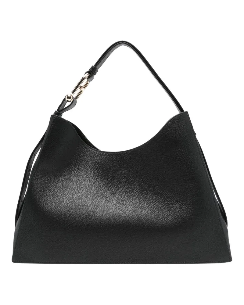 Furla Kleine Nuvola Schultertasche - Schwarz Schwarz