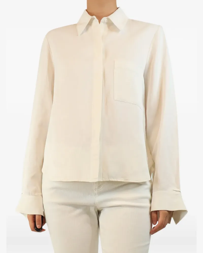 TWP long-sleeve shirt - Weiß Weiß