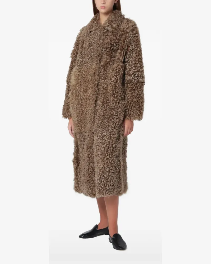 Arma Cristina Mantel aus Shearling - Grün Grün