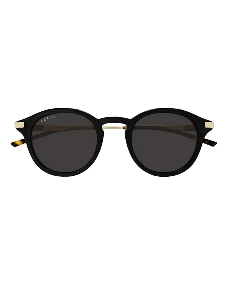 Gucci round sunglasses - Schwarz Schwarz
