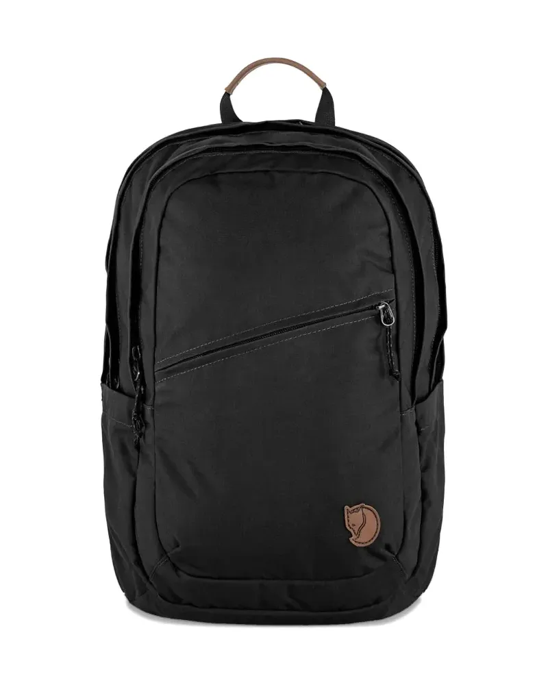 Fjäll Räven Räven Rucksack mit Logo - Schwarz Schwarz