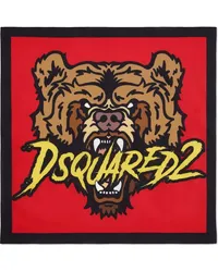 Dsquared2 Horror Schal Rot