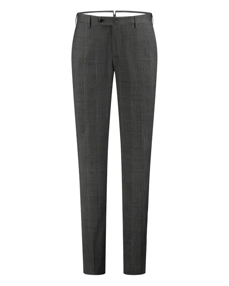 PT TORINO Hose mit Karomuster - Grau Grau