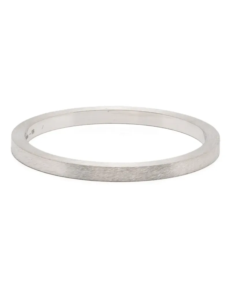 Le Gramme flat-bang. ring - Silber Silber